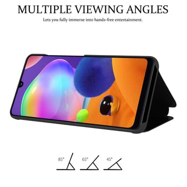 Samsung Galaxy A31 Plånboksfodral Skal (Svart)