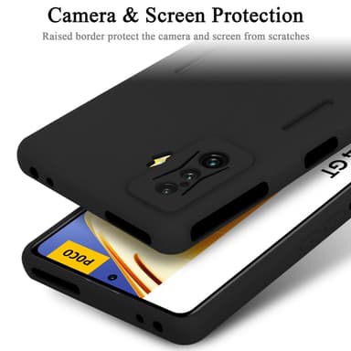 Xiaomi Poco F4 GT Skal Fodral Case (Svart)