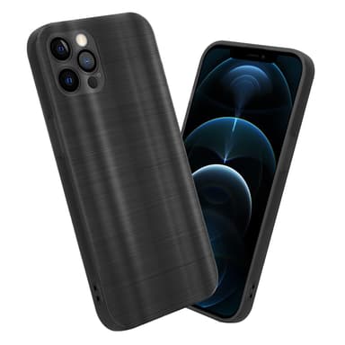 iPhone 12 PRO MAX Skal Fodral Case (Svwart)