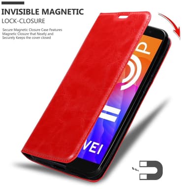 Honor 9S / Huawei Y5P Skal Fodral Case (Röd)