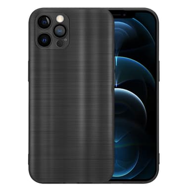 iPhone 12 PRO MAX Skal Fodral Case (Svwart)