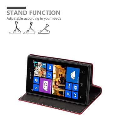 Nokia Lumia 925 Skal Fodral Case (Röd)