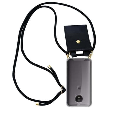 Motorola MOTO G5S Skal Fodral Kedja (Svart)