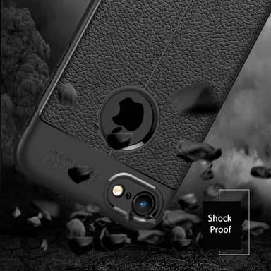 iPhone 7 / 7S / 8 / SE 2020 Skal Fodral Case (Svart)