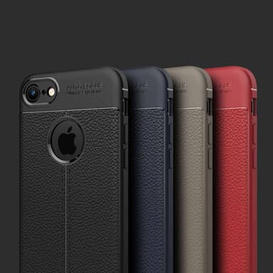 iPhone 7 / 7S / 8 / SE 2020 Skal Fodral Case (Svart)