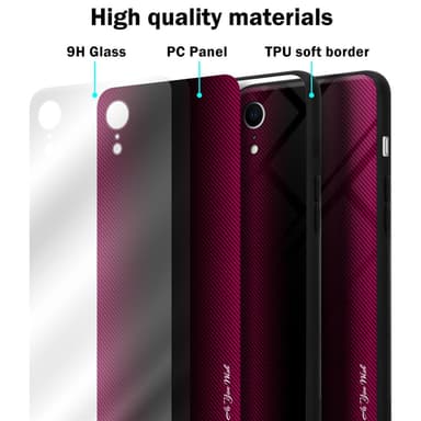 iPhone XR Skal Fodral Case (Rosa)