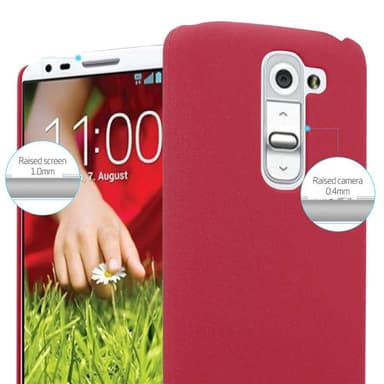 LG G2 MINI Skal Fodral Case (Röd)