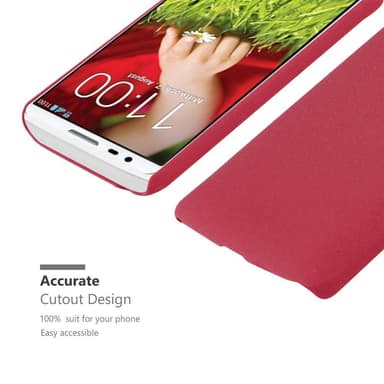 LG G2 MINI Skal Fodral Case (Röd)