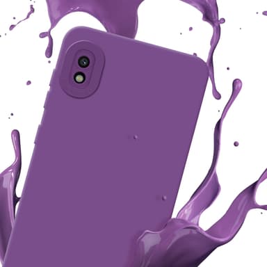 Samsung Galaxy A10 Skal Fodral Case (Lila)
