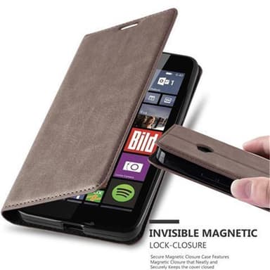 Nokia Lumia 640 Skal Fodral Case (Brun)