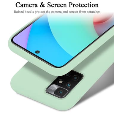 Xiaomi RedMi 10 Skal Fodral Case (Grön)