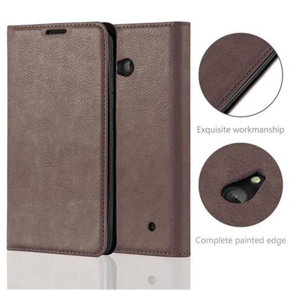 Nokia Lumia 640 Skal Fodral Case (Brun)