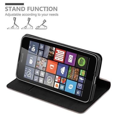 Nokia Lumia 640 Skal Fodral Case (Brun)
