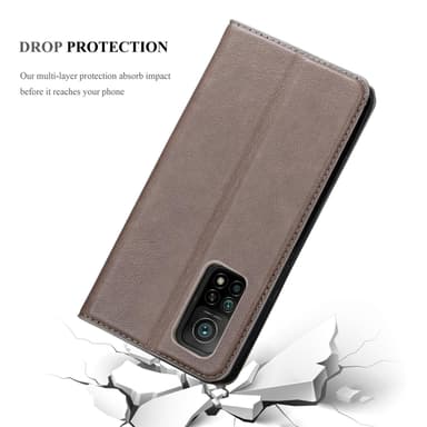 Xiaomi Mi 10T / Mi 10T PRO Skal Fodral Case (Brun)