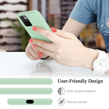 Xiaomi RedMi 10 Skal Fodral Case (Grön)