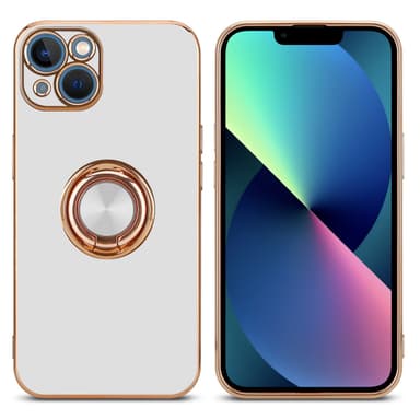 iPhone 13 MINI Skal Fodral Case (Vit)