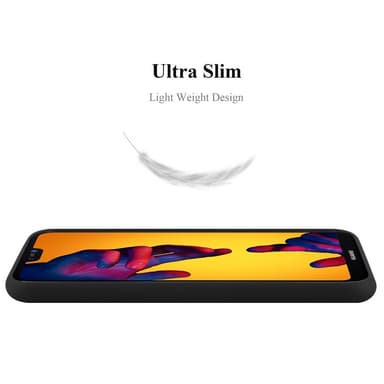 Skal Huawei P20 LITE 2018 / NOVA 3E Fodral Case (Svart)