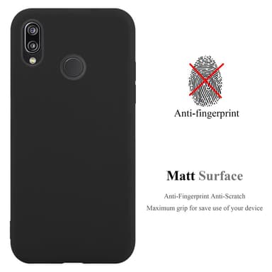 Skal Huawei P20 LITE 2018 / NOVA 3E Fodral Case (Svart)