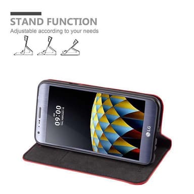 LG X CAM Skal Fodral Case (Röd)