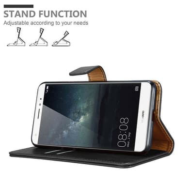 Huawei MATE S Plånboksfodral Skal (Svart)