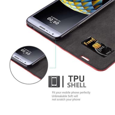 LG X CAM Skal Fodral Case (Röd)
