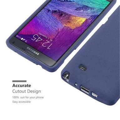 Skal Samsung Galaxy NOTE 4 Fodral Case (Blå)