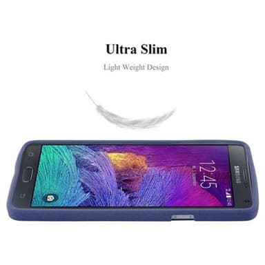 Skal Samsung Galaxy NOTE 4 Fodral Case (Blå)