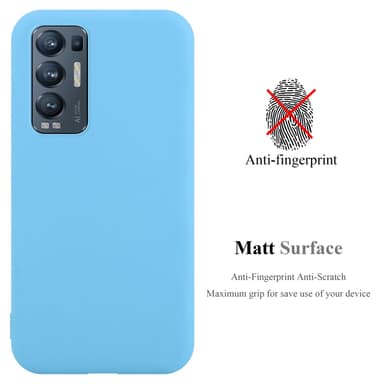 Skal Oppo FIND X3 NEO Fodral Case (Blå)