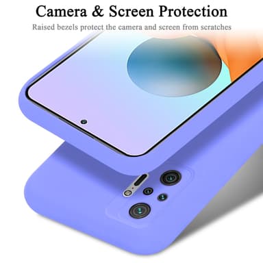 Xiaomi RedMi NOTE 10 PRO Skal Fodral Case (Lila)