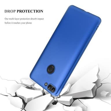 Skal Huawei P SMART 2018 / Enjoy 7S Fodral Case (Blå)
