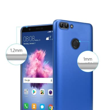Skal Huawei P SMART 2018 / Enjoy 7S Fodral Case (Blå)