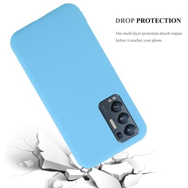 Skal Oppo FIND X3 NEO Fodral Case (Blå)
