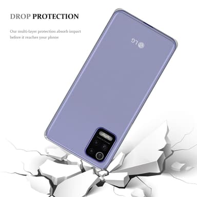 LG K52 / K62 / Q52 Skal Fodral Case (Transparent)