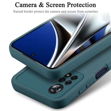 Xiaomi Poco X4 Pro Skal Fodral Case (Grön)