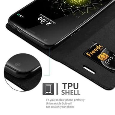 LG G5 Skal Fodral Case (Svart)