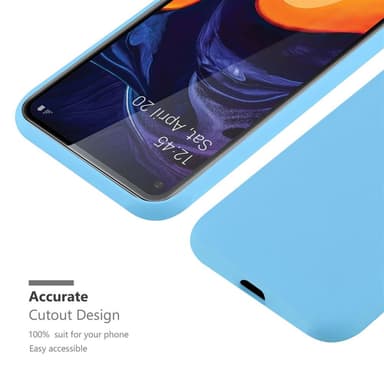 Skal Samsung Galaxy A60 / M40 Fodral Case (Blå)