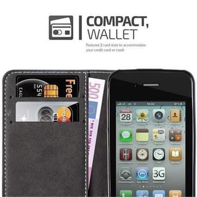 iPhone 4 / 4S Skal Fodral Case (Röd)