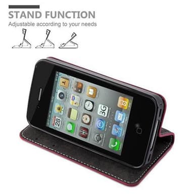 iPhone 4 / 4S Skal Fodral Case (Röd)