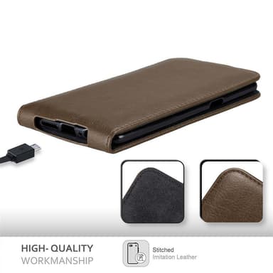 OnePlus 3 / 3T Flipfodral Skal (Brun)