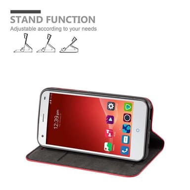 ZTE Blade S6 Skal Fodral Case (Röd)