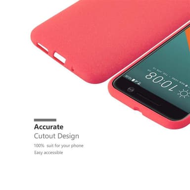 Skal HTC ONE M10 Fodral Case (Röd)