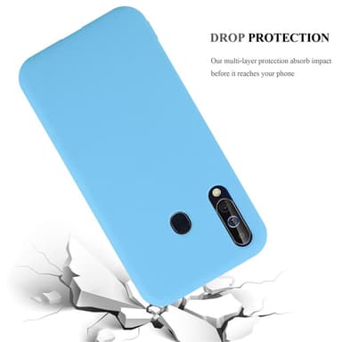 Skal Samsung Galaxy A60 / M40 Fodral Case (Blå)