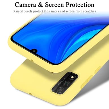 Huawei P SMART 2020 Skal Fodral Case (Gul)