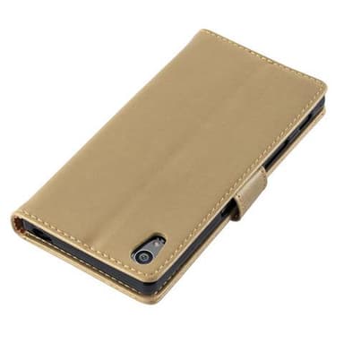 Sony Xperia Z5 Plånboksfodral Skal (Brun)