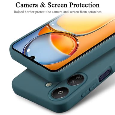 Xiaomi Redmi 13C Skal Fodral Case (Grön)