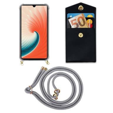 Huawei MATE 20 Skal Fodral Kedja (Grå)