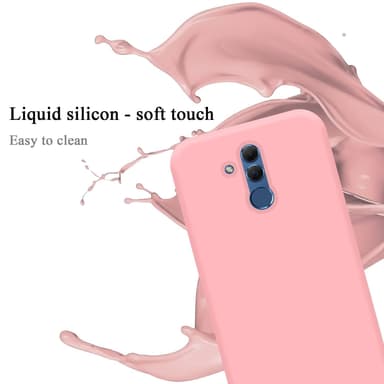 Huawei MATE 20 LITE Skal Fodral Case (Rosa)