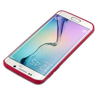 Skal Samsung Galaxy S6 EDGE Fodral Case (Röd)