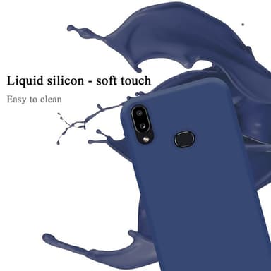 Samsung Galaxy A10s / M01s Skal Fodral Case (Blå)