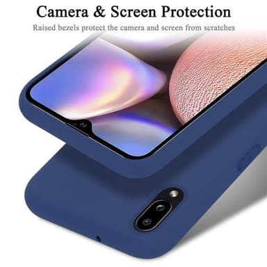 Samsung Galaxy A10s / M01s Skal Fodral Case (Blå)